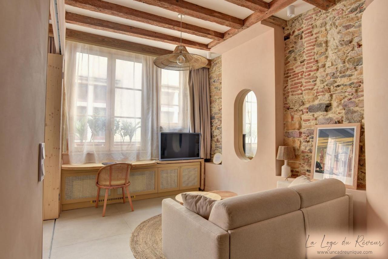 La Loge Du Reveur - Spa - Vieux-Lyon Bagian luar foto